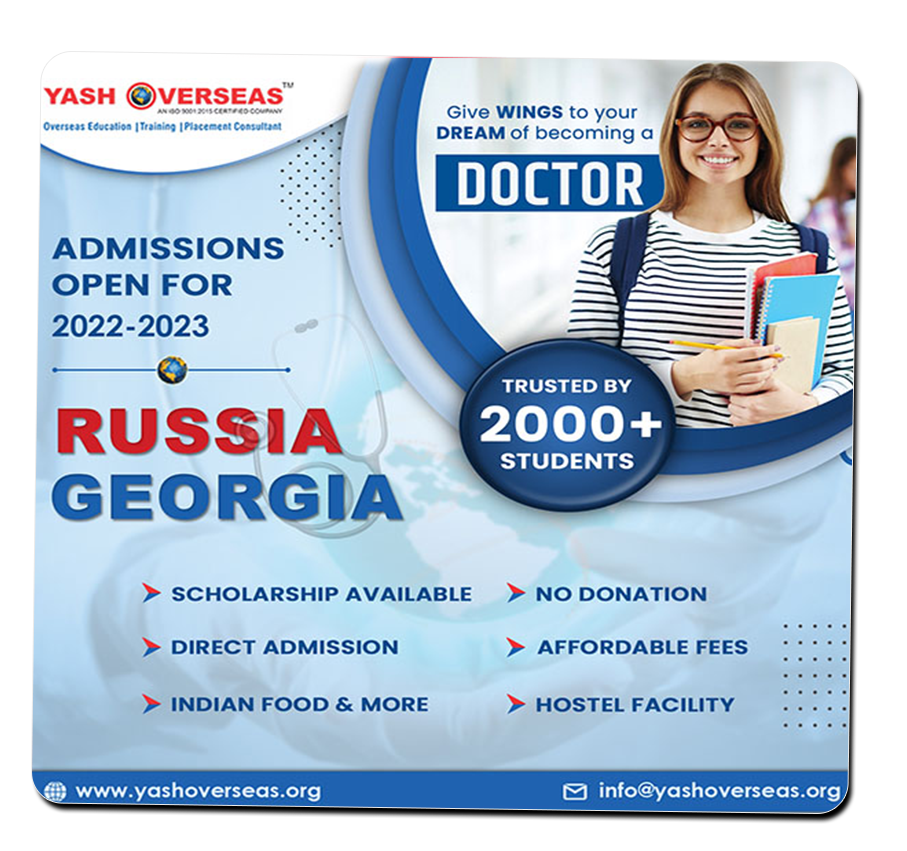 Admission process to study MBBS in Georgia for Indian Students